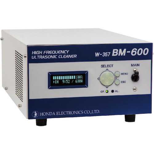 【別途送料あり】本多電子　槽タイプ振動子　【品番：W-357-BM-600S】