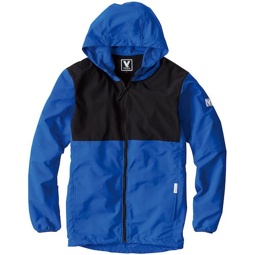 村上被服　ＶＩＬＥＡ　バイカラージップパーカー　Ｌ　ロイヤルブルー　【品番：7500-L-75】