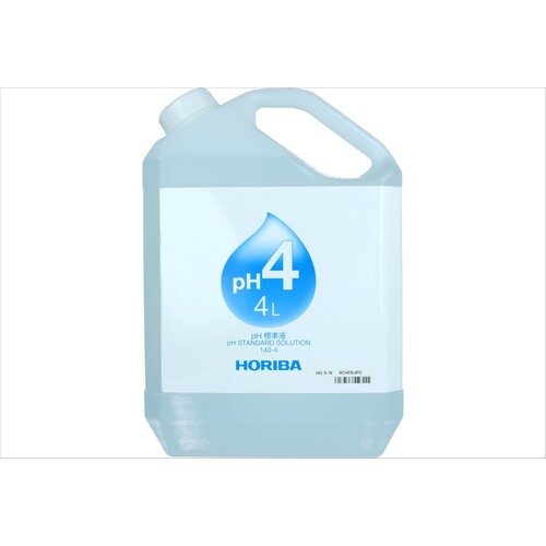 【別途貨物輸送あり】堀場製作所（HORIBA） １４０－４ ＰＨ４ヒョウジュンエキ ４Ｌ 【品番：3200174430】