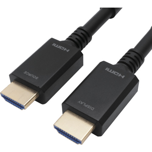 【別途貨物輸送あり】ホーリック（HORIC） グラスファイバー ＨＤＭＩ有線テレビ １５ｍ 高耐久有線テレビ 【品番：HH150-805BB】