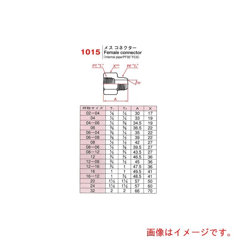 ★真ん中高圧配管 アダプタ １０１５－３２ 【品番：1015-32】