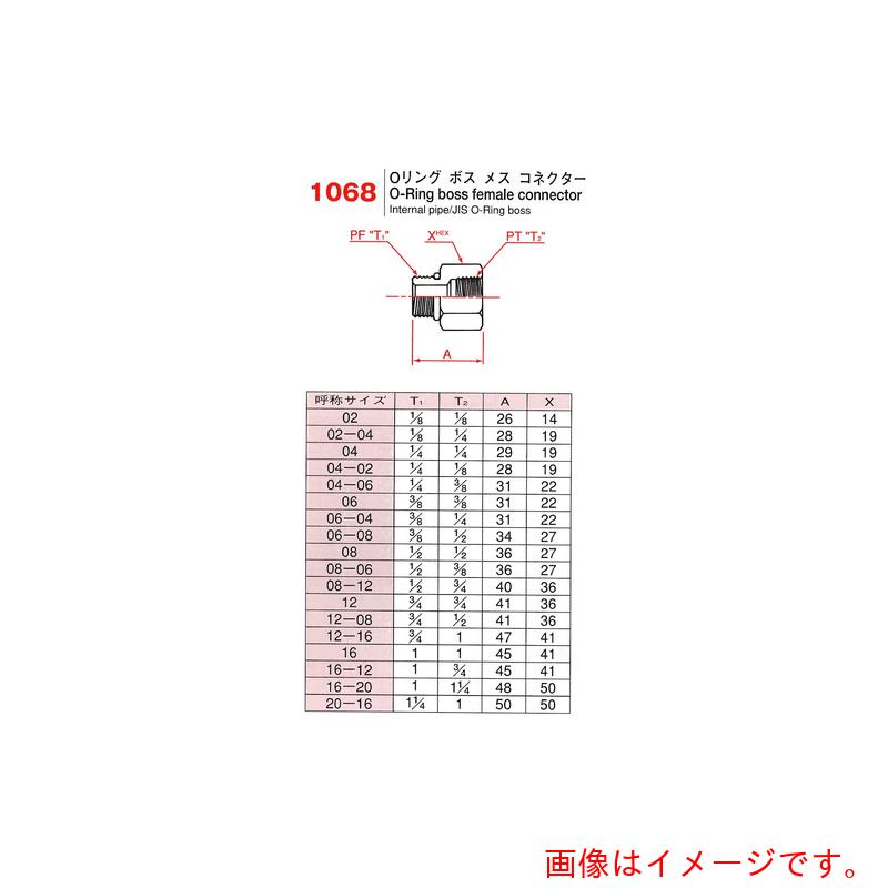 ★真ん中高圧配管 アダプタ １０６８－２４２０ 【品番：1068-2420】