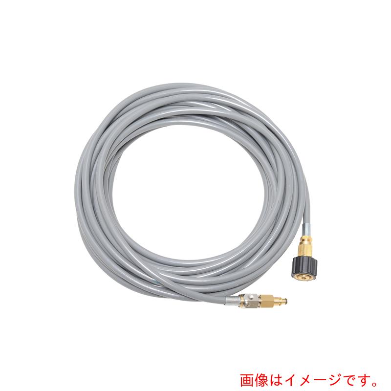★中部高圧ホース　ＭＨＷ１０１専用交換用ライトグレーホース１０Ｍ　【品番：L03-RB-10M-S】