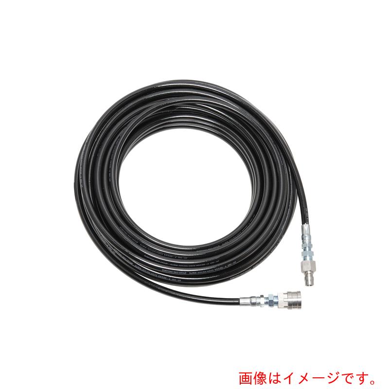 ★中部高圧ホース　柔軟ナイロン樹脂ホース　３／８カプラ付き１／４ホース　３０Ｍ　【品番：RD204-C3-30M】
