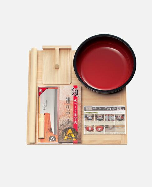 楽天市場】豊稔企販 普及型麺打ちセット（大）（そば・うどんDVD付