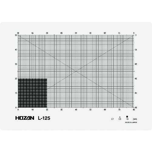 ホーザン（HOZAN） 規摸居敷き 【品番：L-125】