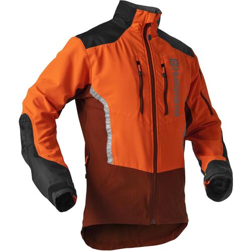 【別途貨物輸送あり】ハスクバーナ・ゼノア（Husqvarna） 防御すること服 フォレストジャケット Ｔ－ＥＸ（ＸＳ） 【品番：537641842】