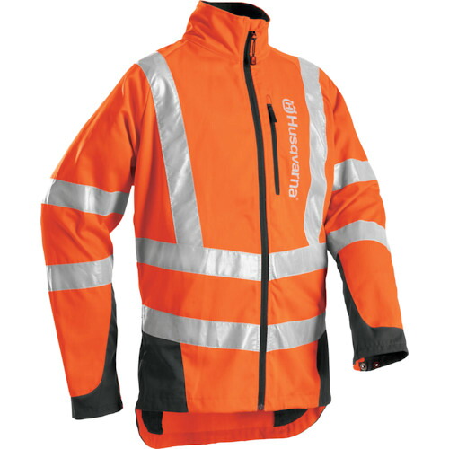 【別途送料あり】ハスクバーナ・ゼノア（Husqvarna）　フォレストジャケットＣ２ハイビズ（ＸＬ）　【品番：596304658】｜住設プロ　店