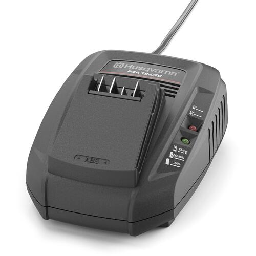 【別途送料あり】ハスクバーナ・ゼノア（Husqvarna）　コードレスハンディチェンソー　Ａｓｐｉｒｅ　プルーナ用充電器　Ｐ４Ａ　１８－Ｃ７０　【品番：970601004】