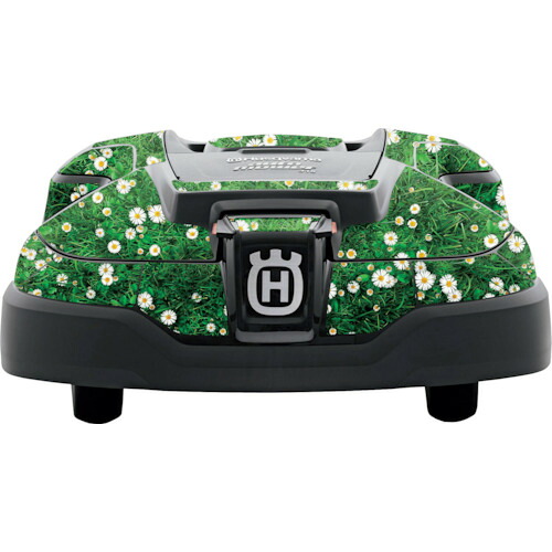 【別途送料あり】ハスクバーナ・ゼノア（Husqvarna）　ロボット芝刈機オートモア３１５Ｍａｒｋ２用デカールキット　フラワー　【品番：H599294701】