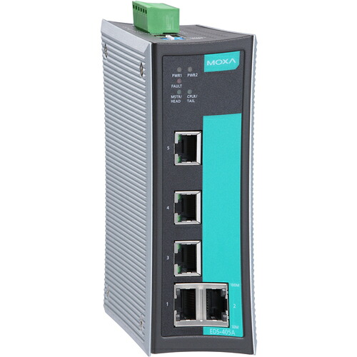 アイ・ビー・エス・ジャパン ＭＯＸＡ ＥＤＳ－４０５Ａ 製作用アンマネージドイーサネットスイッチ 【品番：EDS-405A】