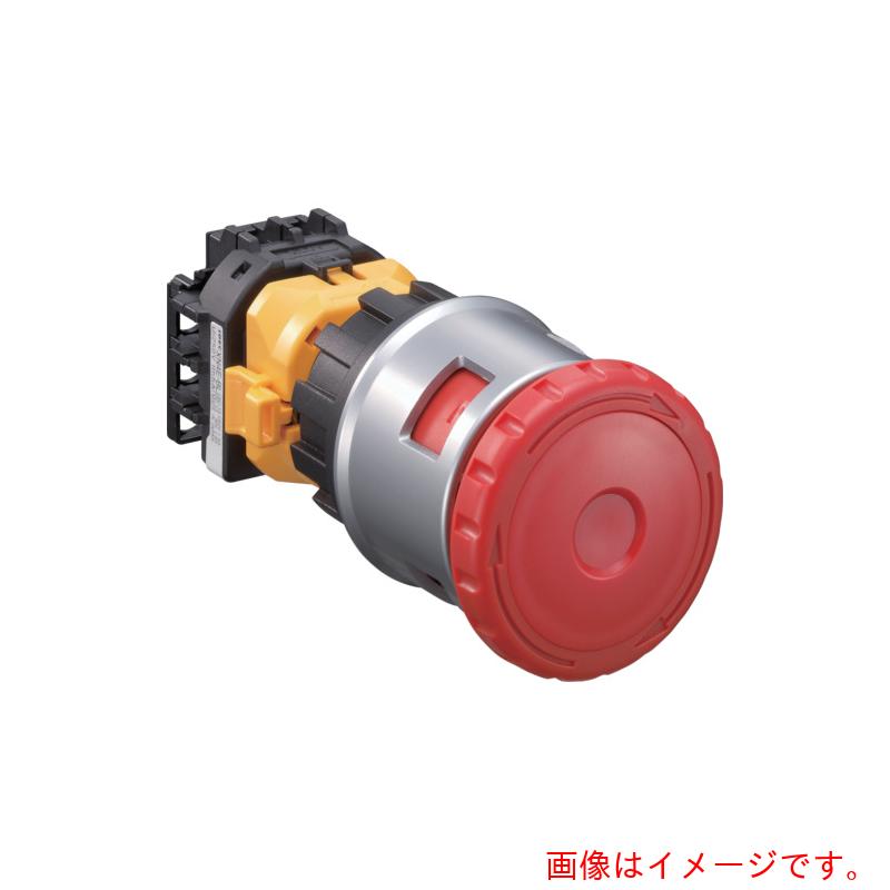 IDEC　φ３０　非常停止用押ボタンスイッチ　【品番：XN4E-BL411MFRH】