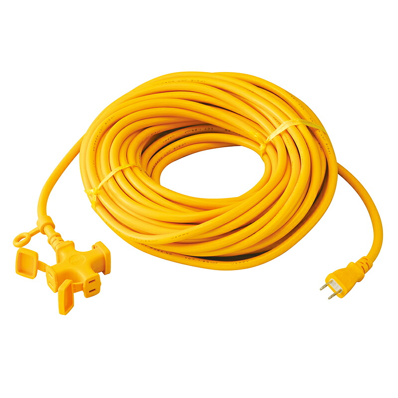 因幡電機産業（因幡電工）　JAPPY　屋内型延長コード　【品番：KM02-20JP】