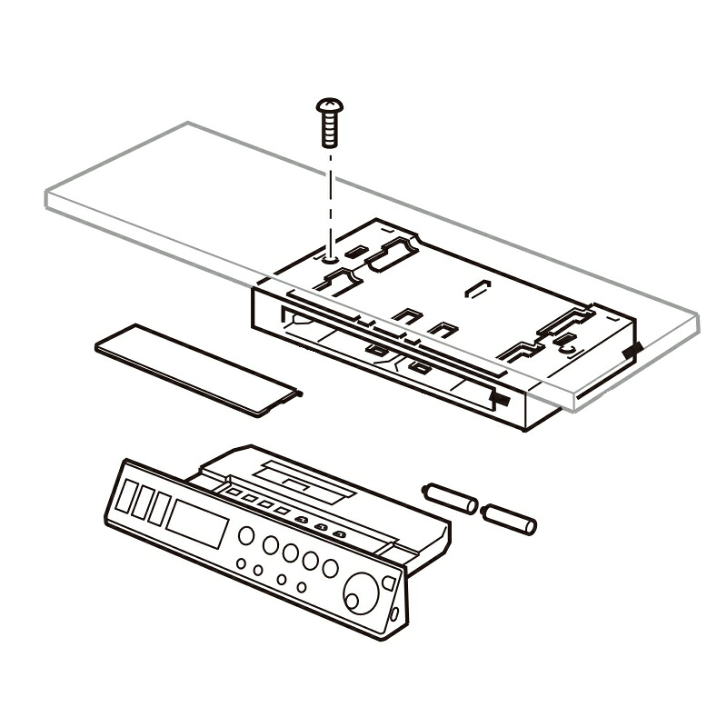LIXIL（INAX）　電池・ビス付インテリアリモコンキット（電動開閉付）　【品番：354-1250-SET】【14】 16,797円
