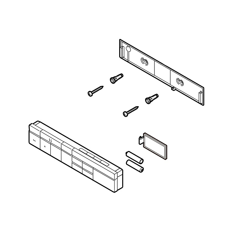 LIXIL（INAX） 独居室・螺旋釘付スマートリモコンキット 【品番：354-1588-SET】【14】