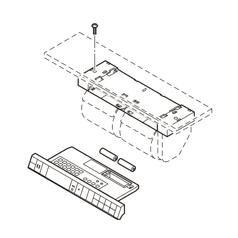 LIXIL（INAX）　インテリアリモコンキット（6グレード）　【品番：354-1886-SET】【14】