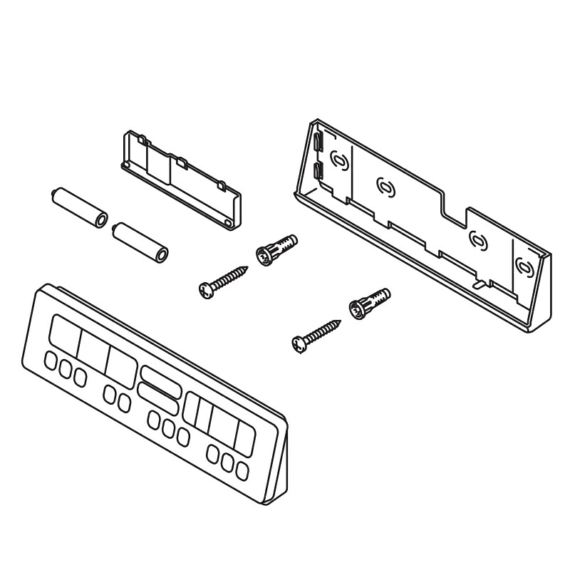 LIXIL（INAX）　壁リモコンキット　【品番：354-1895-SET】【14】