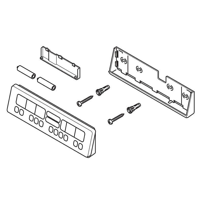 LIXIL（INAX）　電池・ビス付壁リモコンキット（EA21Qグレード用）　【品番：354-1922-SET】【14】