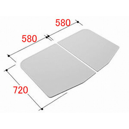 LIXIL（INAX）　組フタ　【品番：YFK-1275B（7）-K】【14】