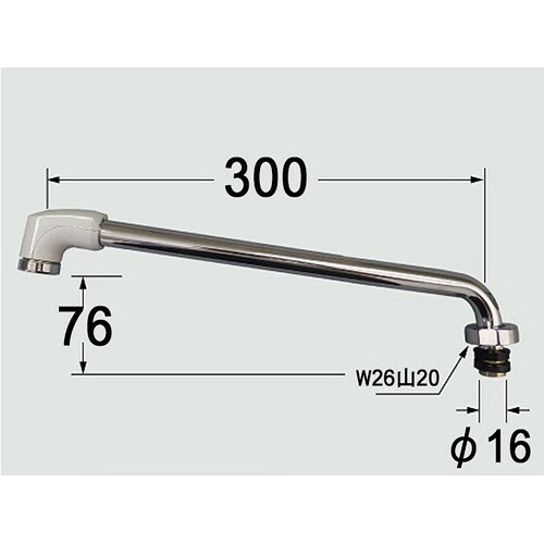 LIXIL(INAX) 自在吐水口部 【品番:A-3688-30】
