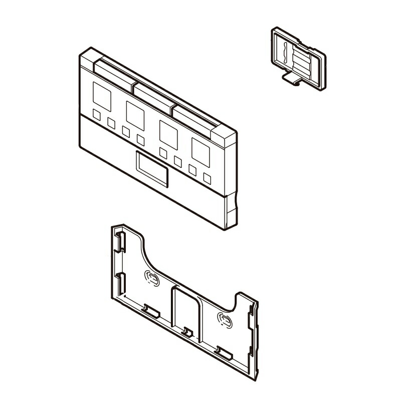 LIXIL（INAX）　壁リモコンキット（CW-E75QC用）　【品番：354-1492】【14】