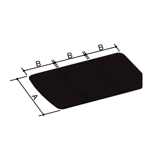 LIXIL（INAX）　薄型保温組フタ　レザー調ブラック　【品番：YFK-1494C（6）-D4/K】【14】