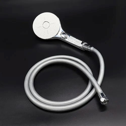 LIXIL(INAX) スイッチ付エコアクアシャワーSPA メタル調、ホワイト 【品番:BF-SM6MBGE(1.7)-PU/FW1】|住設プロ 店