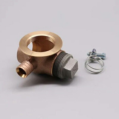 LIXIL（INAX）　プッシュワンウェイ排水栓用直結排水金具（横引き）　【品番：PBF-4CPB】【14】
