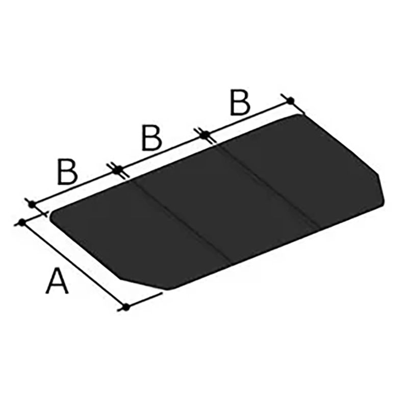 LIXIL（INAX）　組フタ　レザー調ブラック　【品番：YFK-1476C（2）-D4/K】【14】