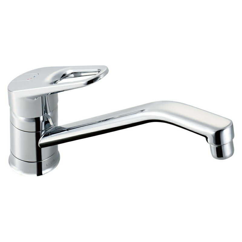 楽天市場】LIXIL(INAX)クロマーレシングルレバー混合水栓＜分岐口付