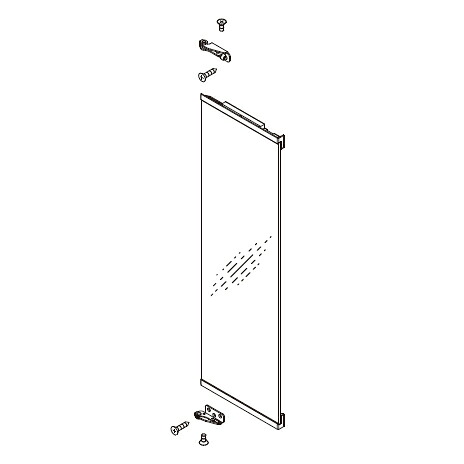 LIXIL（INAX） 鏡ASSY 【品番：MMRZ484-SET】【14】