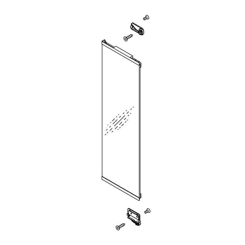 LIXIL（INAX）　鏡ASSY　【品番：MMRZ742-SET】【14】