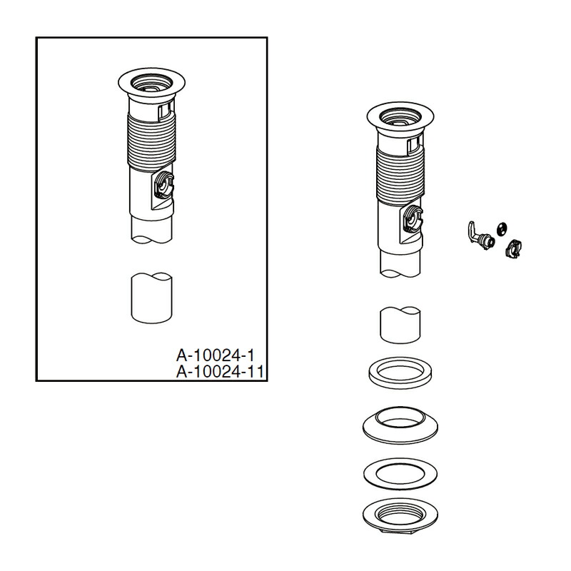 LIXIL（INAX）　ポップアップ式排水金具　【品番：A-10024-1】【14】 13,179円