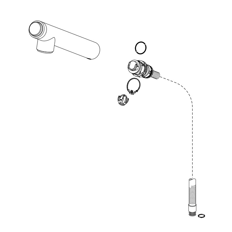 LIXIL（INAX） お手々シャワーASSY 【品番：A-10399】【14】