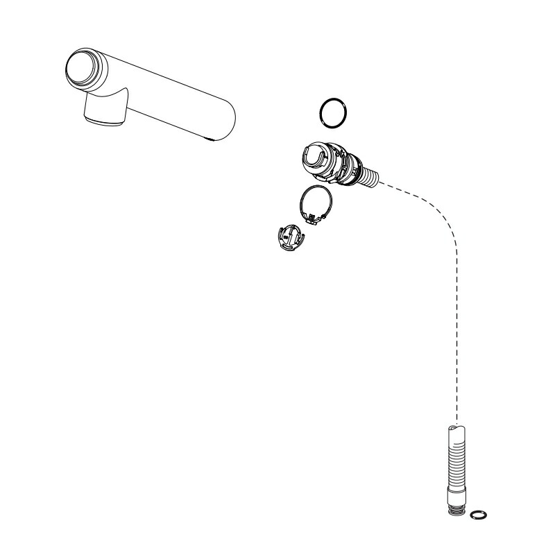 LIXIL（INAX） お手々シャワーASSY 【品番：A-10408】【14】