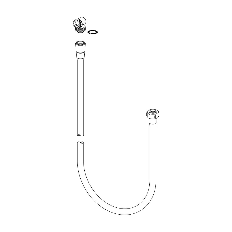 LIXIL（INAX）　水栓接続ホースASSY　【品番：A-10577-5-PU】【14】