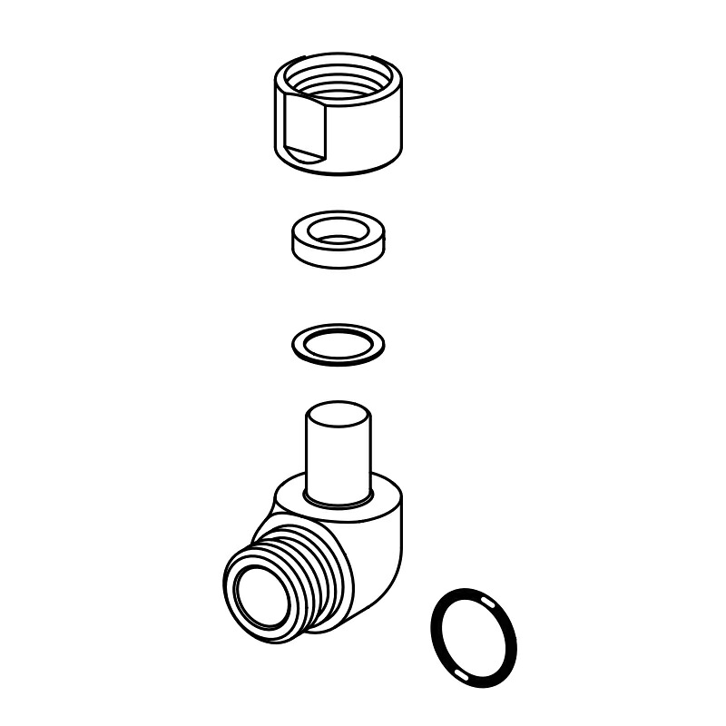 LIXIL（INAX） 赤ちょうちん繋ぎ合わせるエルボASSY 【品番：A-10953/SAB】【14】