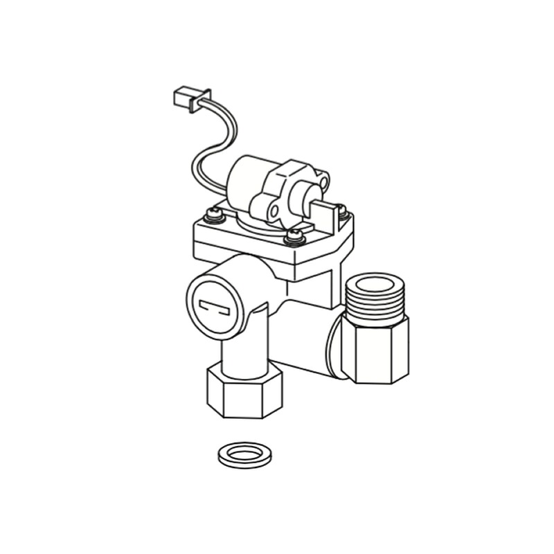 LIXIL（INAX）　電磁弁部（手動弁付）　【品番：A-2214】【14】
