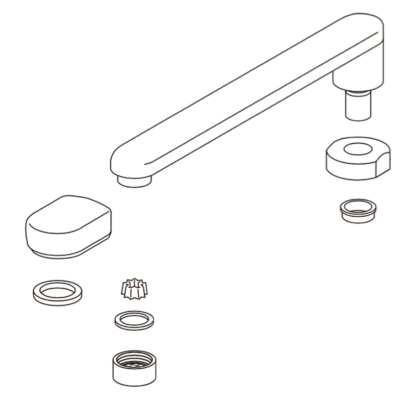 LIXIL（INAX）　自在吐水口　【品番：A-3004/N85】 4,748円