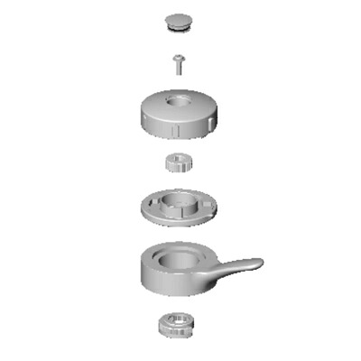 LIXIL（INAX）　ハンドルASSY　【品番：A-3610-10】【14】