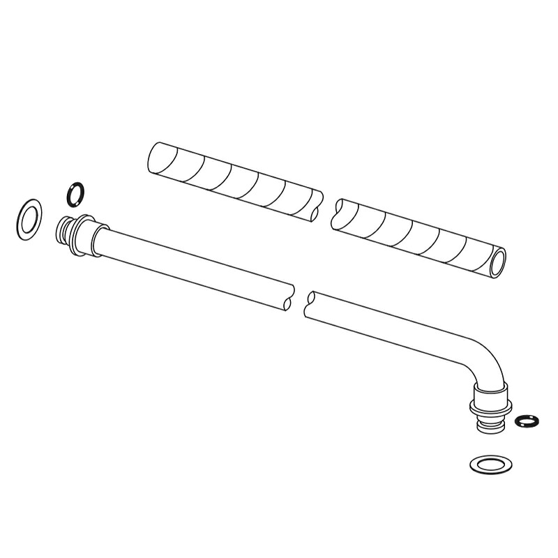 LIXIL(INAX) スパイラル管ASSY(水側用) 【品番:A-3936(52)-PU(C)】【14】