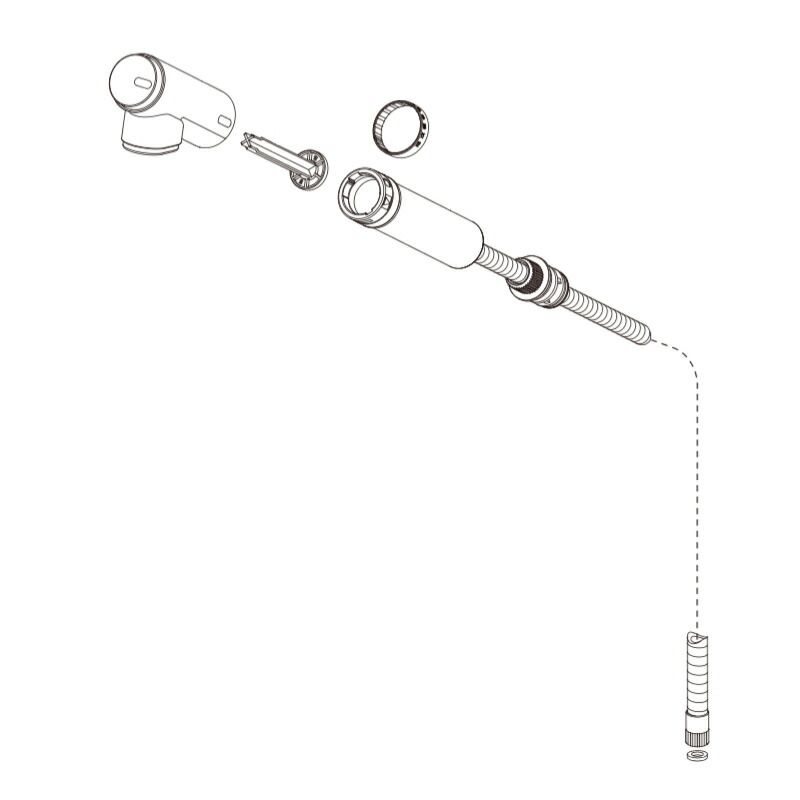 楽天市場】LIXIL(INAX)ハンドシャワー部A-5393-10 : 日の出