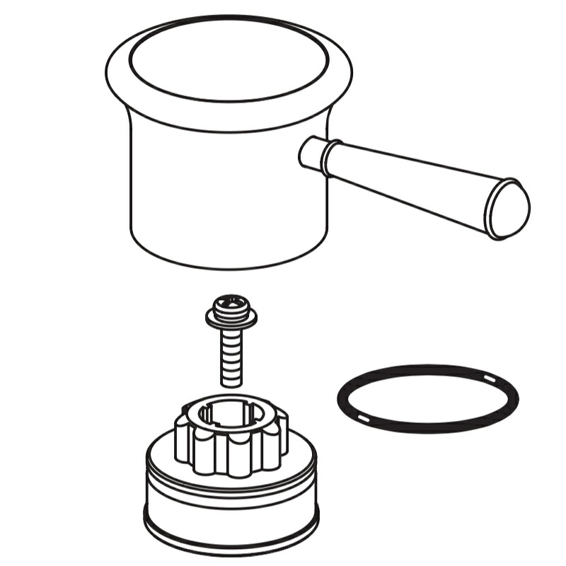 LIXIL（INAX）　レバーハンドル部（水側用）　【品番：A-4565-R（C）】【14】 7,099円