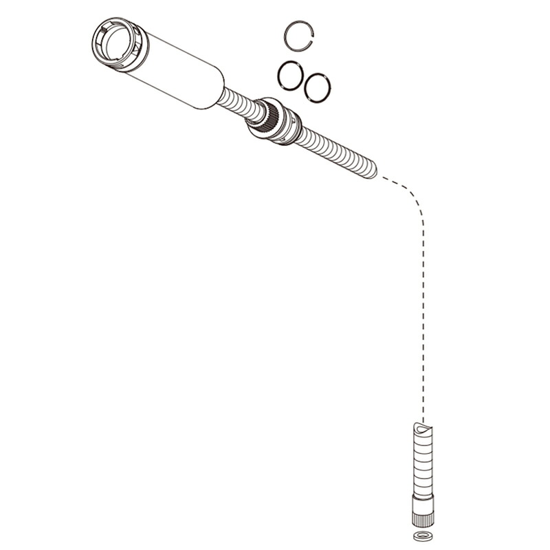 LIXIL（INAX）　シャワーホースASSY　【品番：A-4812】【14】