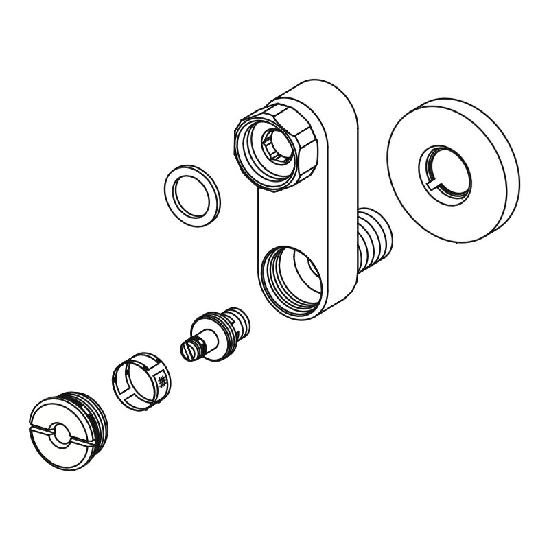 LIXIL（INAX）　止水栓付脚　【品番：A-5271-2】【14】
