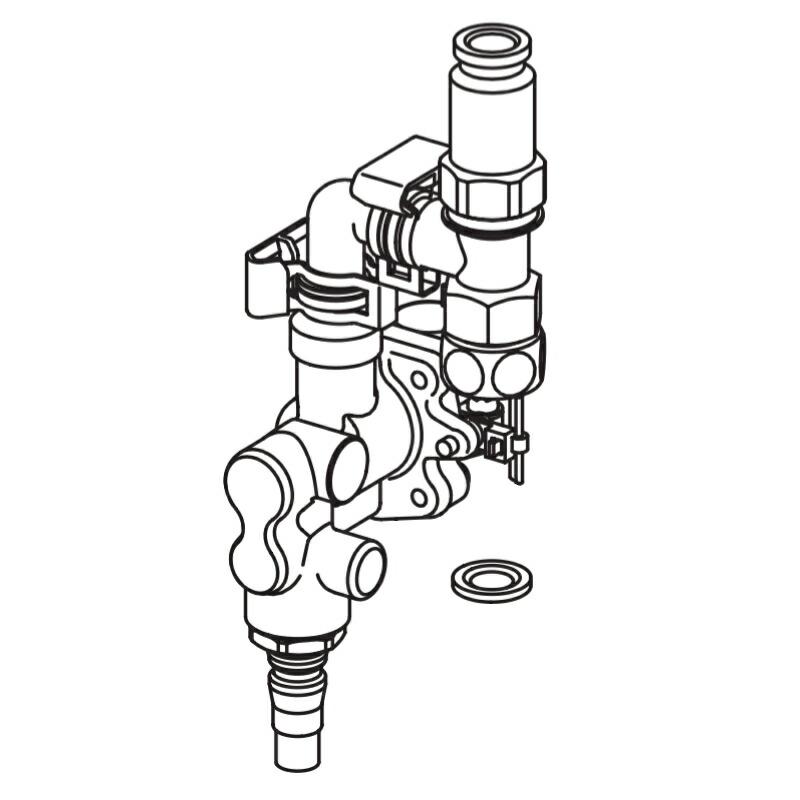 LIXIL（INAX） 分かれ出る金具付浄水弁膜ASSY 【品番：A-5416】【14】