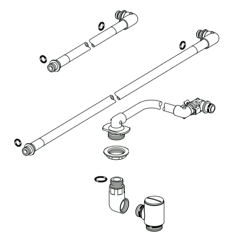 LIXIL（INAX） 配管工事仕掛ける（R） 【品番：A-5949-PU】【14】