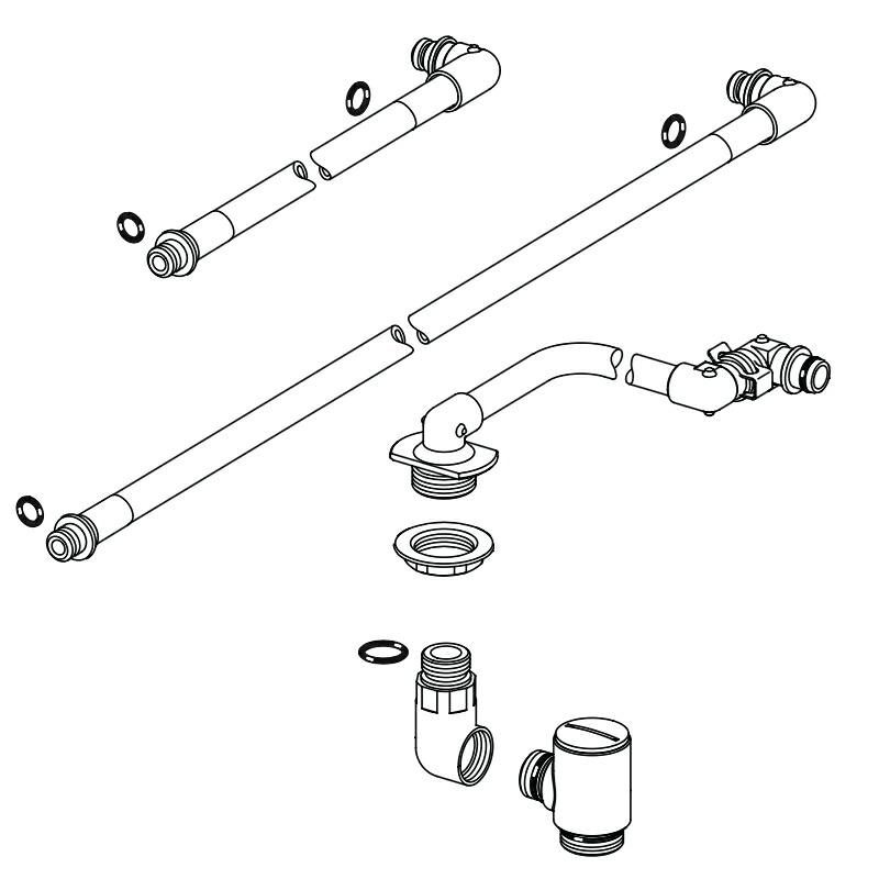 LIXIL（INAX） 配管工事仕掛ける（L） 【品番：A-5950-PU】【14】