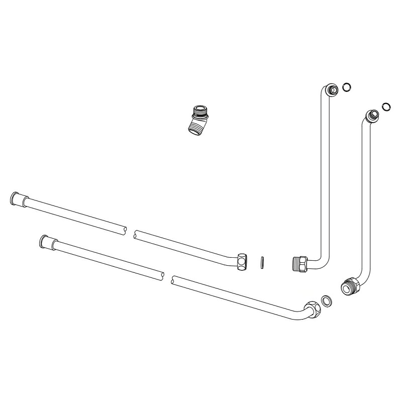 LIXIL（INAX）　配管セットASSY　【品番：A-6203-PU3】【14】 8,609円