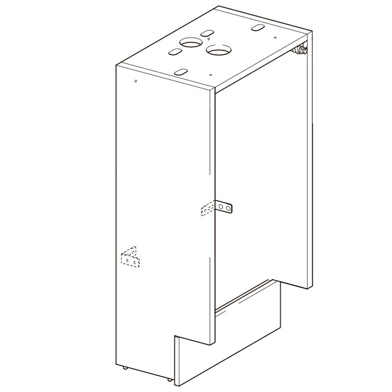 LIXIL（INAX）　キャビネットASSY L　【品番：A-7939L】【14】